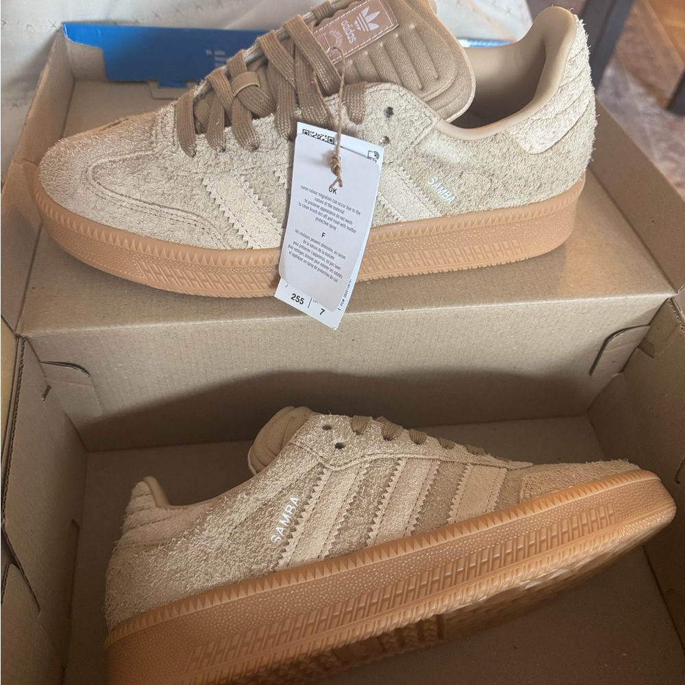 adidas Tan Athletic Shoes